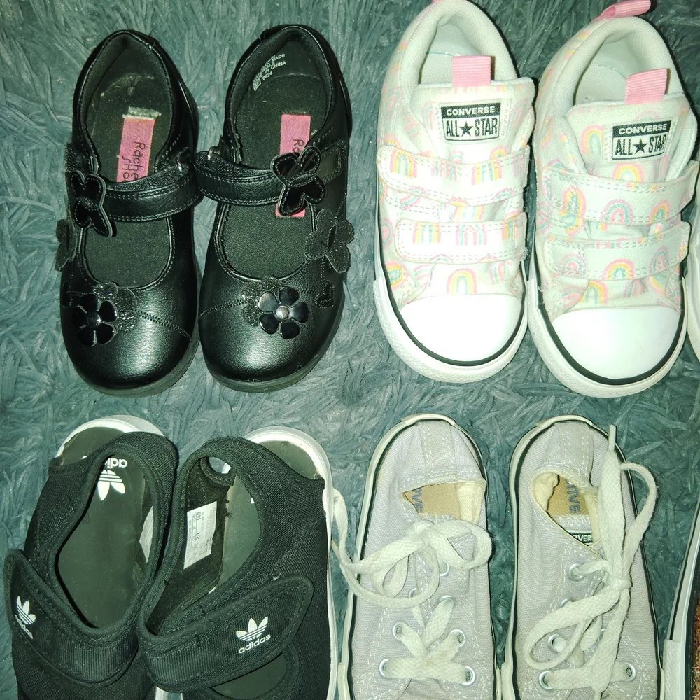 Adidas Black Kids Sneakers - Picture 5 of 7